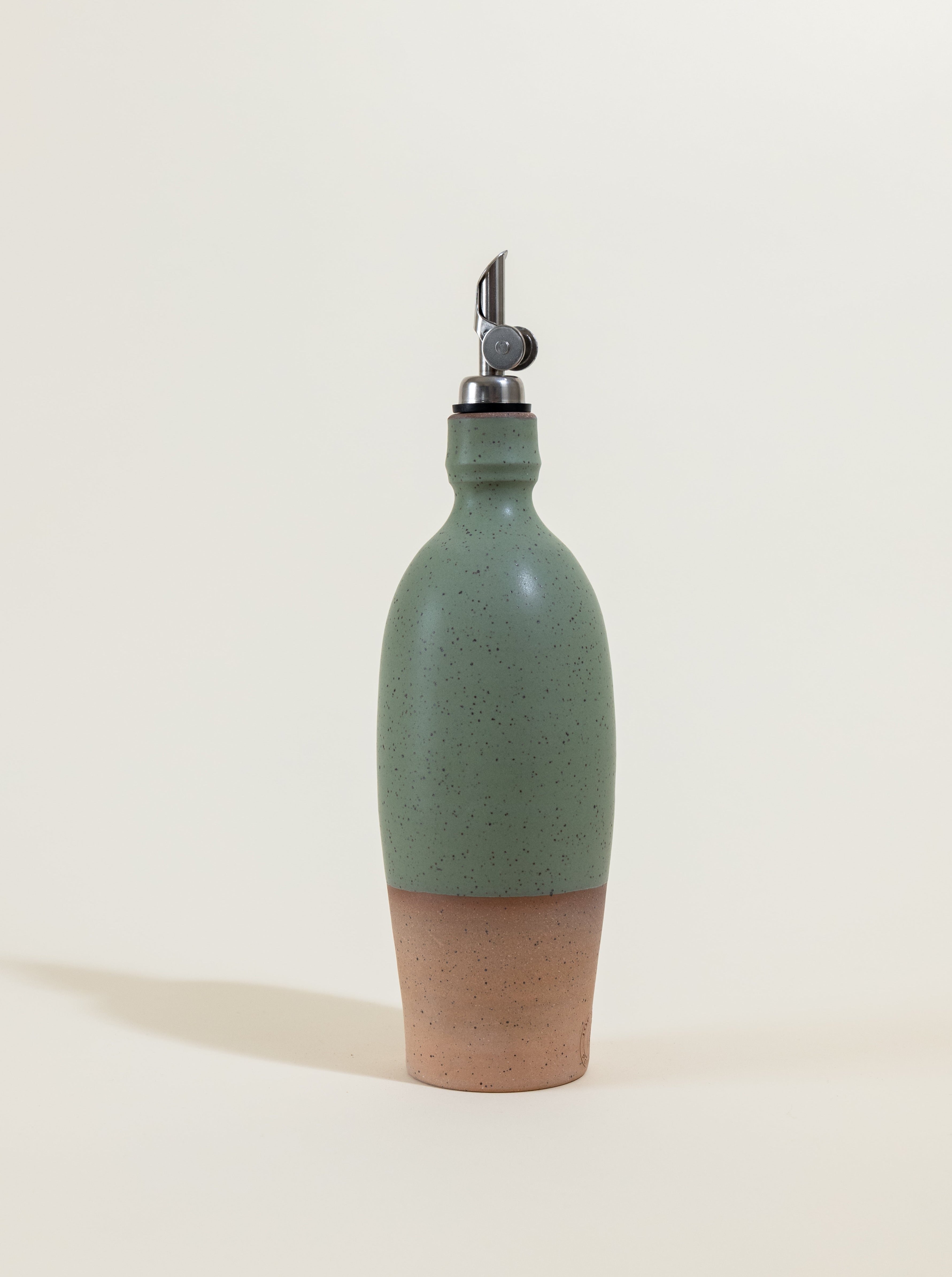 Oil Bottle | North Carolina Farmhouse Pottery | Joe Sink Studio